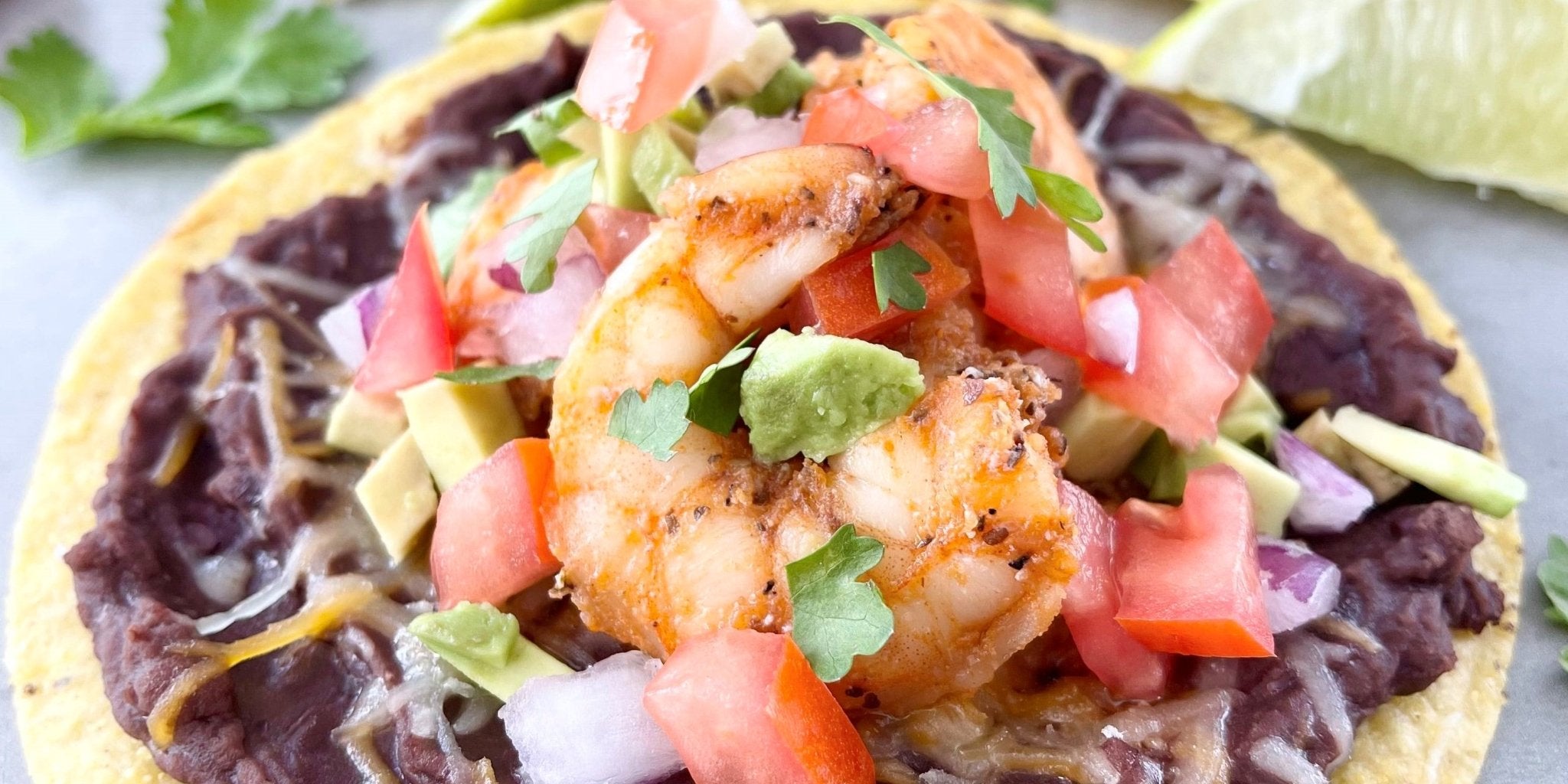 Shrimp Tostada