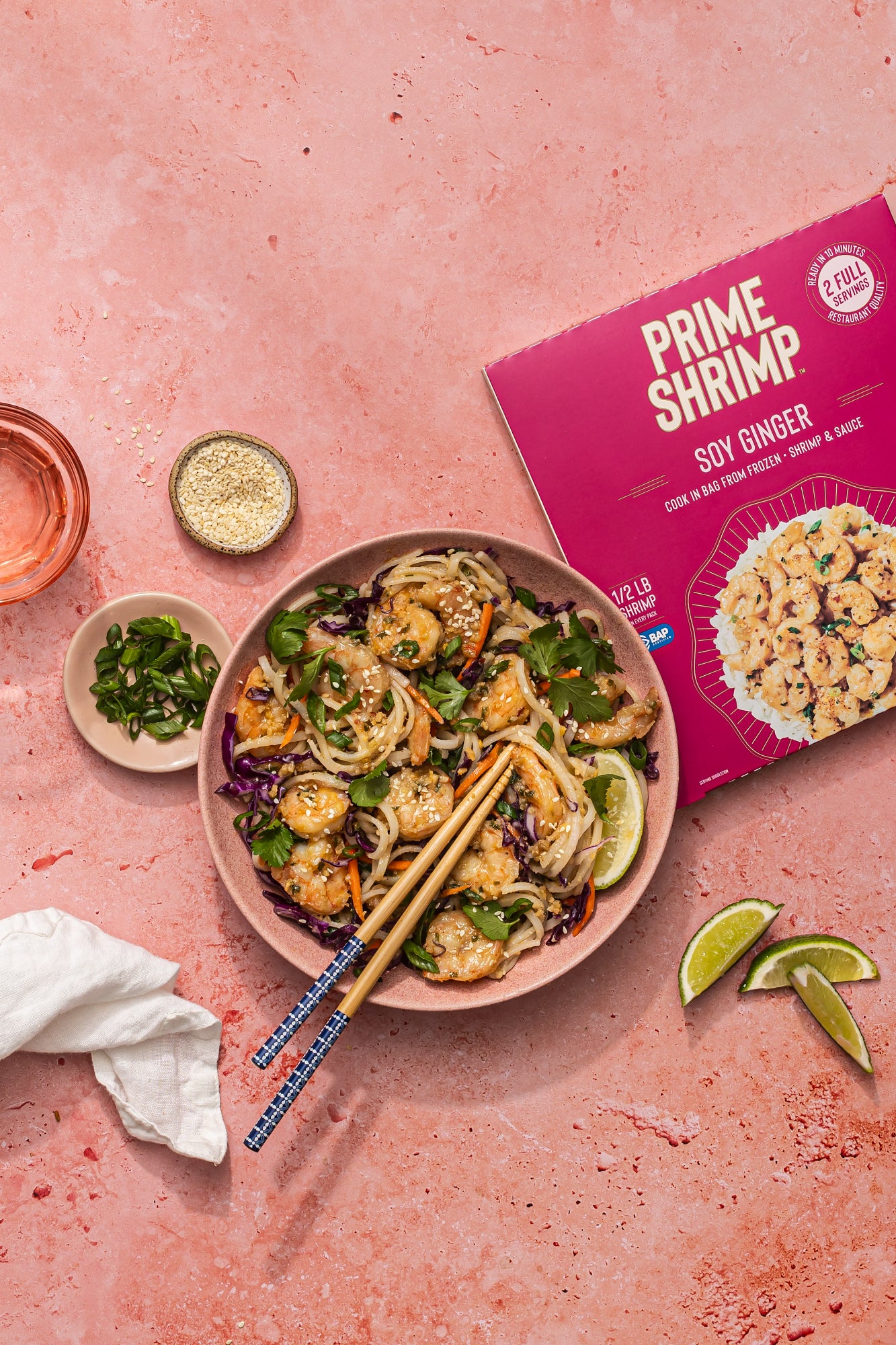 Prime Shrimp Adds Soy Ginger Flavor to Line of Frozen Sauced Shrimp