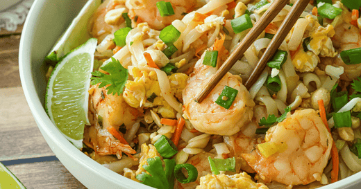 Shrimp Noodle Stir Fry