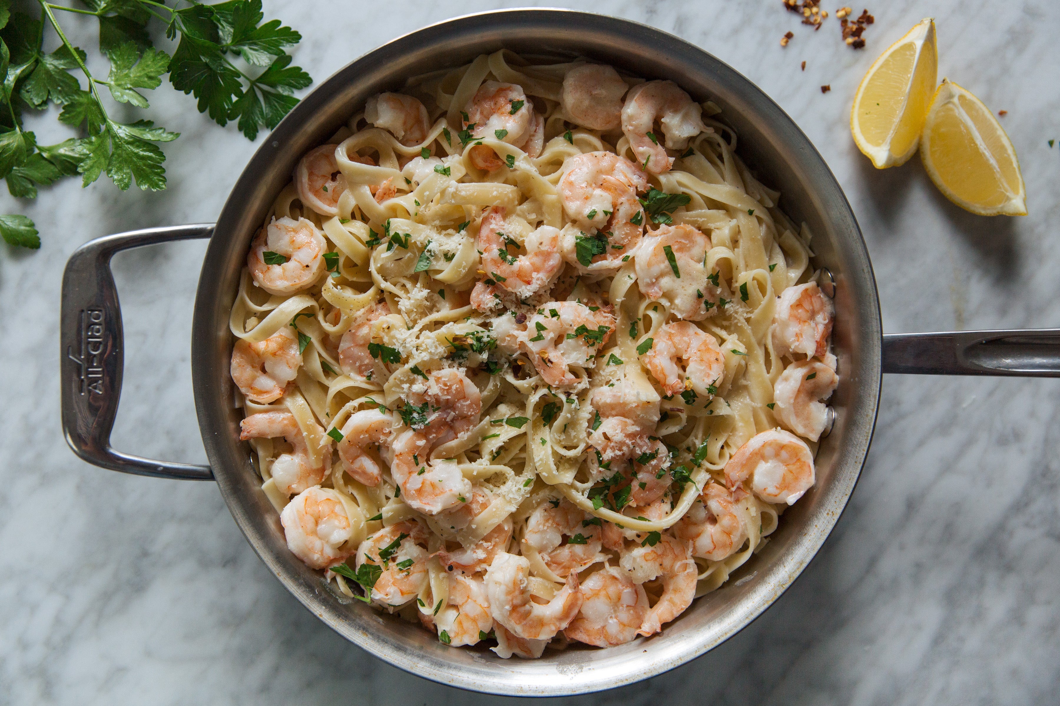 Classic Alfredo - Prime Shrimp