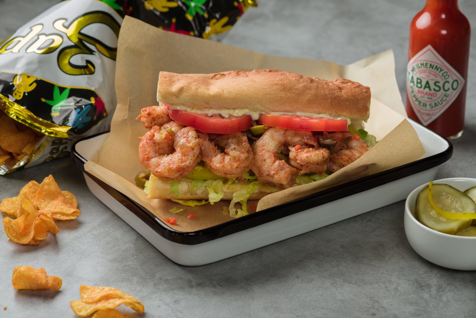 Classic Shrimp Po-Boy - Prime Shrimp