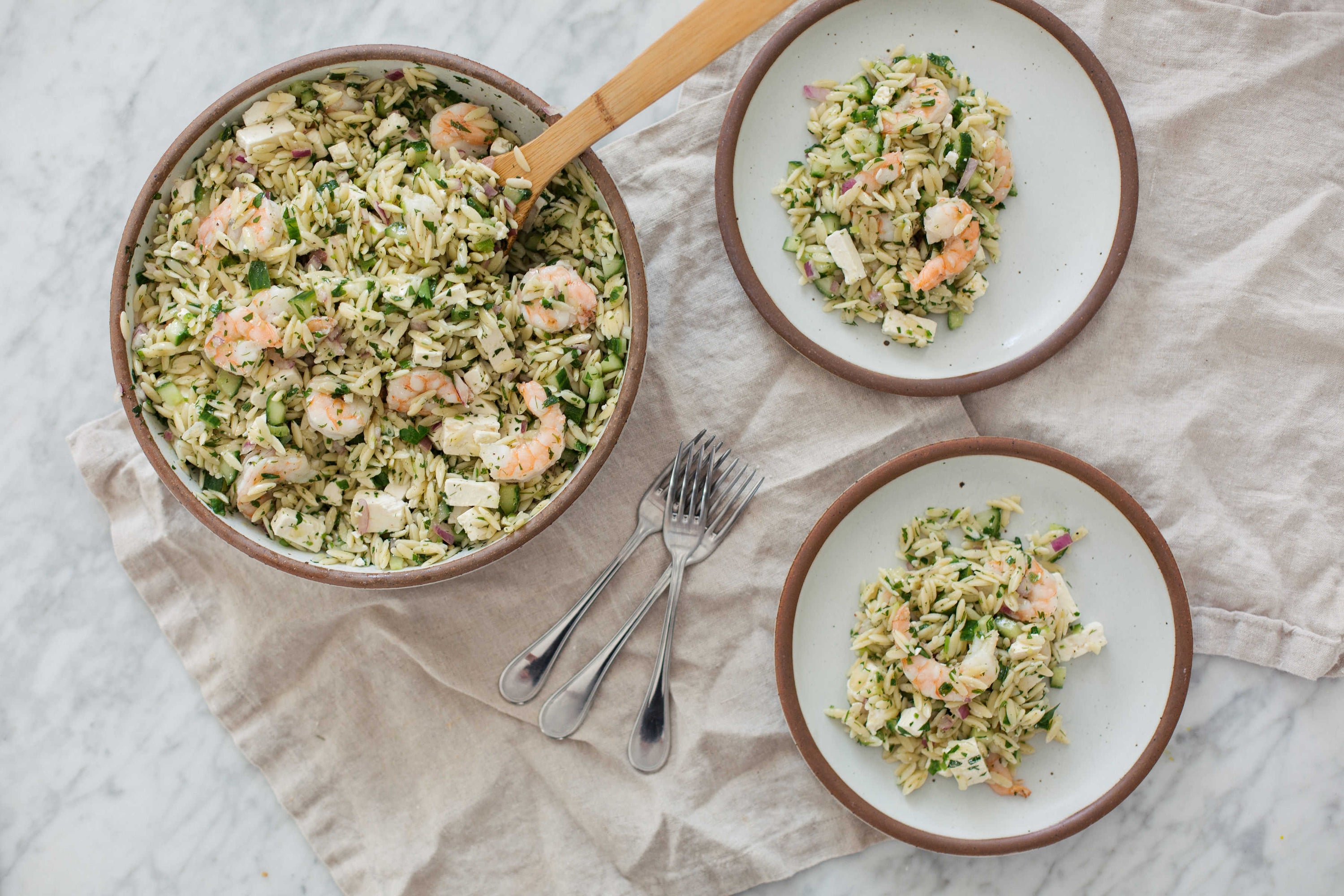 Ina Garten’s Shrimp and Orzo Pasta Salad