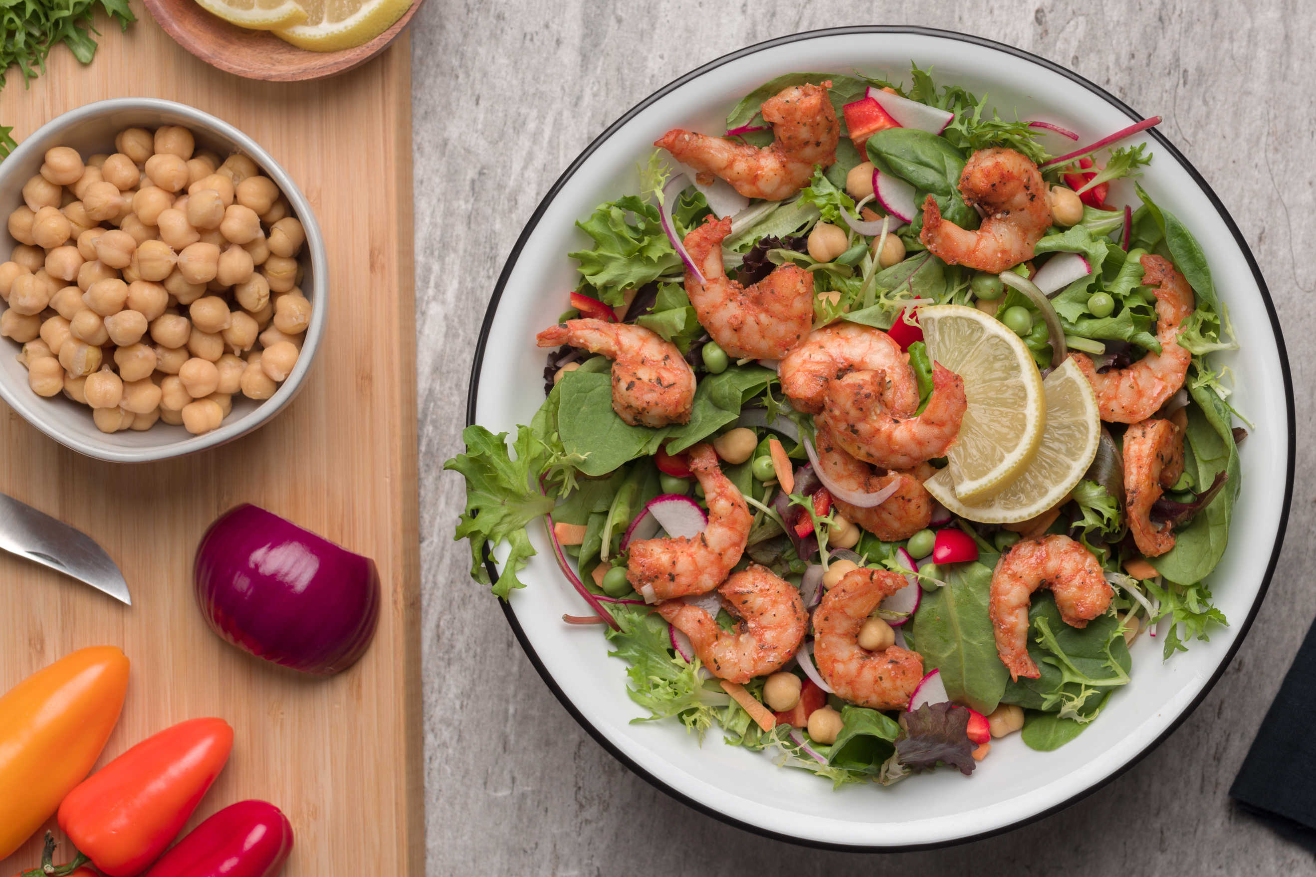 Signature Salad - Prime Shrimp